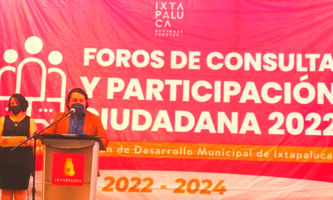 Atzallan A.C. presente en el 2do Foro de Consulta y Participación Ciudadana 2022 – 2024 en Ixtapaluca, Estado de México